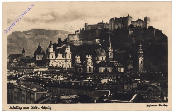 ak166602 Salzburg, Festung Hohensalzburg, vom elektrischen Aufzug