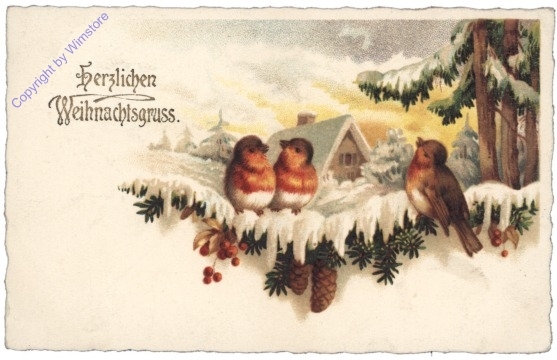 Vogerl auf Zweig