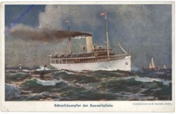 ak166754 Schnelldampfer der Sassnitzlinie