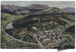 Graz, Landeskrankenhaus mit Hilmteich