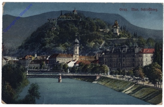 Graz, Mur, Schlossberg