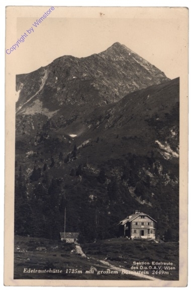 Hohentauern, Edelrautehütte mit grossem Bösenstein