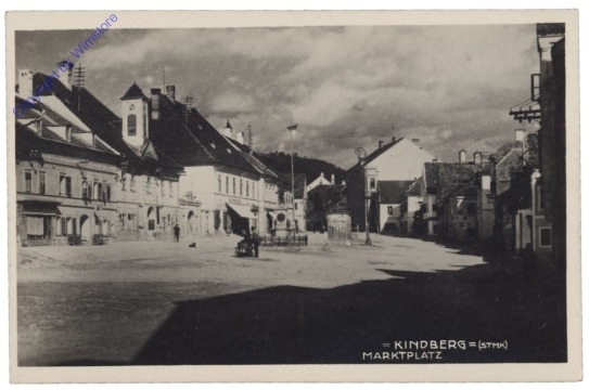 ak166899 Kindberg, Marktplatz