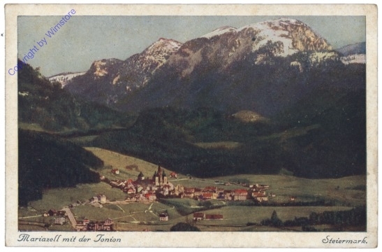 ak166911 Mariazell, mit der Tonion