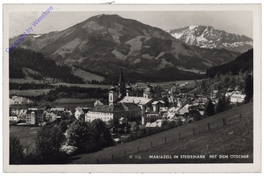 ak166931 Mariazell, mit dem Ötscher