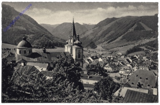 ak166939 Mariazell, mit Hochschwab