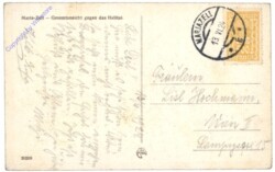 Mariazell, Gesamtansicht gegen das Halltal