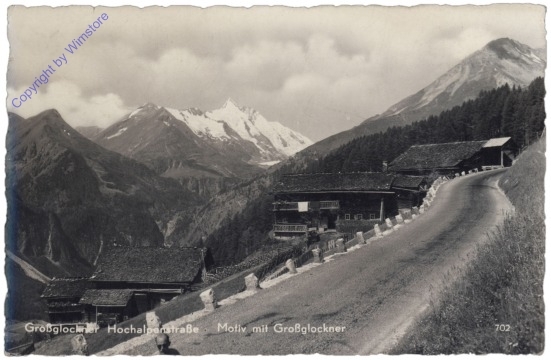 Großglockner, Hochalpenstrasse, Motiv mit Großglockner
