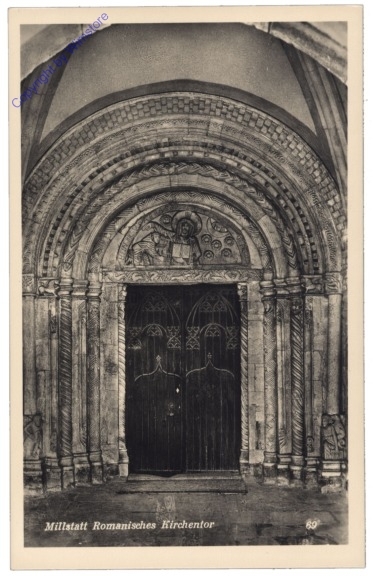 ak167046 Millstatt, Romanisches Kirchentor