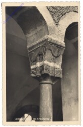 Millstatt, Säule im Kreuzgang