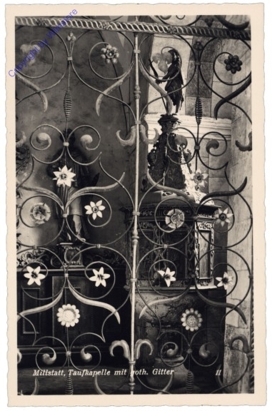 ak167050 Millstatt, Taufkapelle mit goth. Gitter