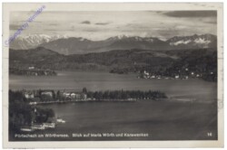 Pörtschach, Blick auf Maria Wörth und Karawanken
