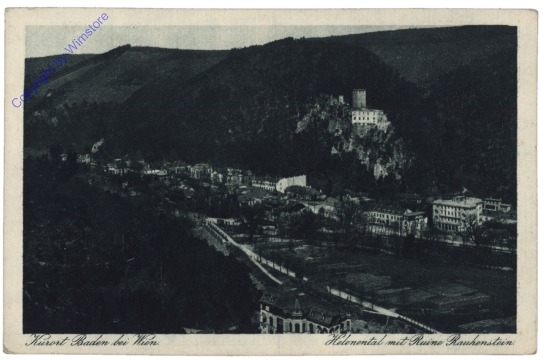 Baden, Ruine Rauhenstein