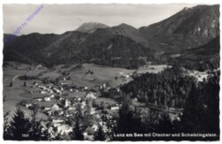 Lunz am See, mit Ötscher und Scheiblingstein