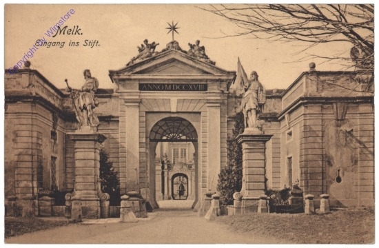 Melk, Eingang ins Stift