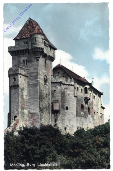 Mödling, Burg Liechtenstein