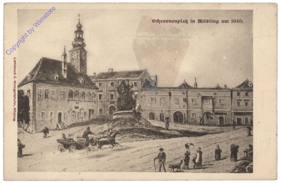 ak167147 Mödling, Schrannenplatz