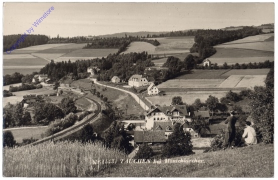 Tauchen bei Mönichkirchen, Ortsansicht