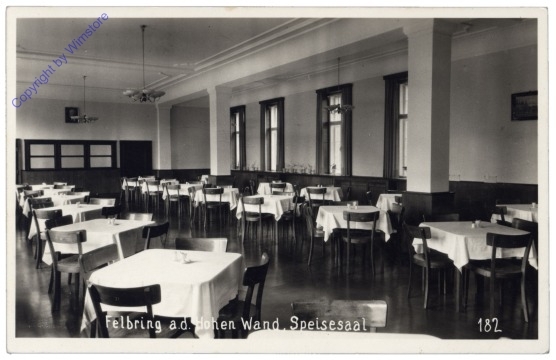 ak167191 Winzendorf, Felbring an der Hohen Wand, Speisesaal
