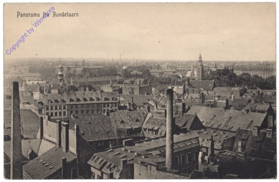 Kopenhagen, Panorama fra Rundetaarn