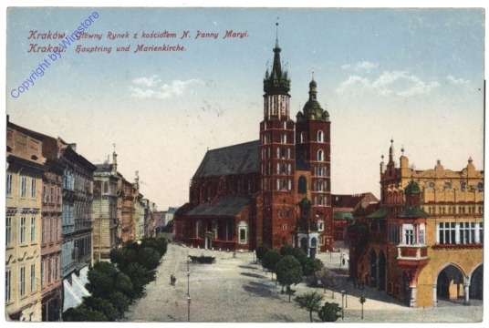 Krakau (Krakow), Hauptring und Marienkirche