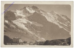 Eiger, Kleine Scheidegg mit Jungfrau