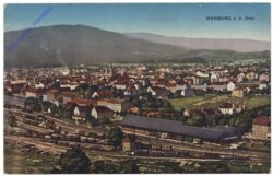 ak167280 Maribor, Ortsansicht mit Bahnhof