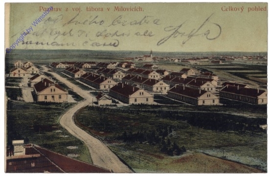 Milovice nad Labem, Ansicht