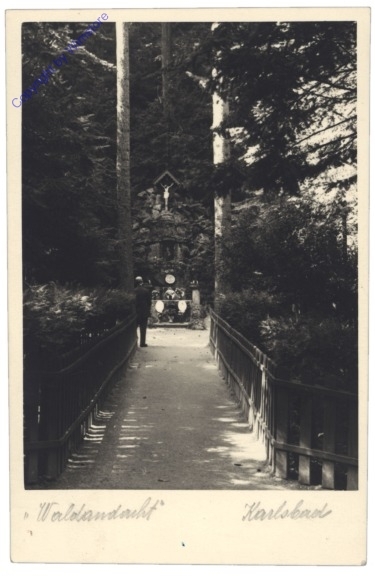 ak167328 Karlovy Vary (Karlsbad), Waldandacht