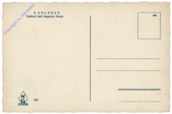 Karlovy Vary (Karlsbad), Gasbad und Imperial Hotel