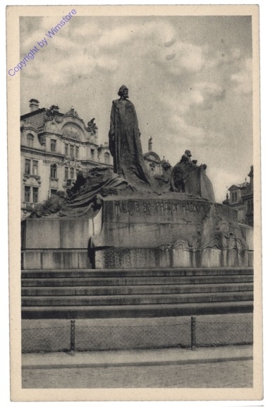 Praha (Prag), Johann Hus-Monument