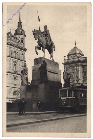 Praha (Prag), St. Wenzels-Denkmal