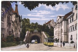 Stuttgart, Partie am Schwabstraßentunnel