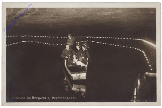 Berchtesgaden, Salzsee im Bergwerk