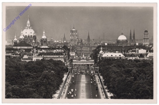 Berlin, Blick von der Siegessäule