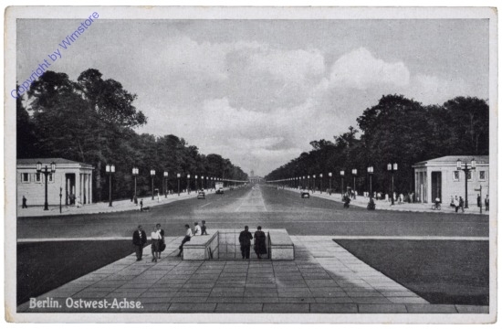 Berlin, Ost-West-Achse