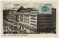Berlin, Unter den Linden Ecke Friedrichstraße