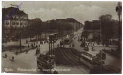 Berlin, Potsdamer Platz m. neuem Verkehrsturm