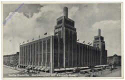 ak167504 Berlin, Hermannplatz mit Karstadt-Haus