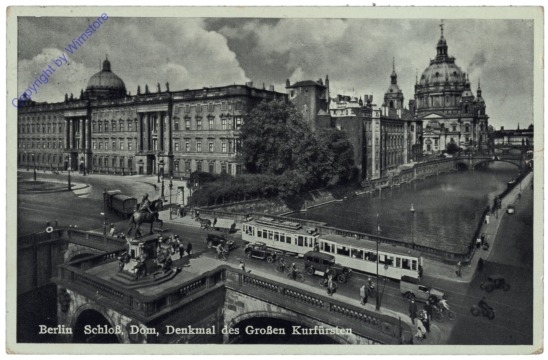 ak167538 Berlin, Schloss, Dom, Denkmal des Großen Kurfürsten