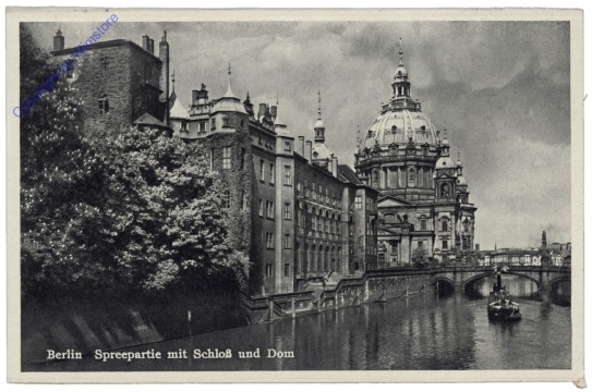 ak167546 Berlin, Spreepartie mit Schloss und Dom