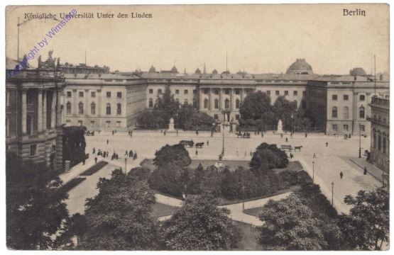 ak167567 Berlin, Universität, Unter den Linden
