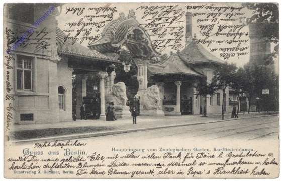 ak167568 Berlin, Zoo, Haupteingang