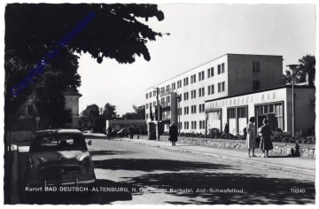 Bad Deutsch Altenburg, Neues Kurhotel, Jod-Schwefelbad