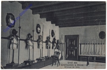 ak167628 Greifenstein, Rittersaal der Ruine