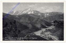Gutenstein, Blick vom Mariahilfberg ins Klostertal