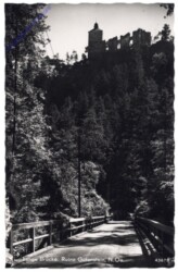 Gutenstein, Lange Brücke, Ruine
