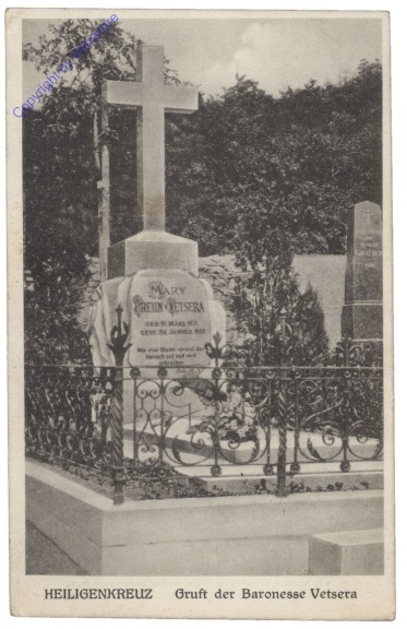 Heiligenkreuz, Gruft der Baroness Vetsera