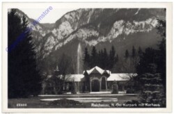 Reichenau, Kurpark und Kurhaus