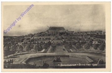 ak167692 Schlosshof, anno 1725-1925